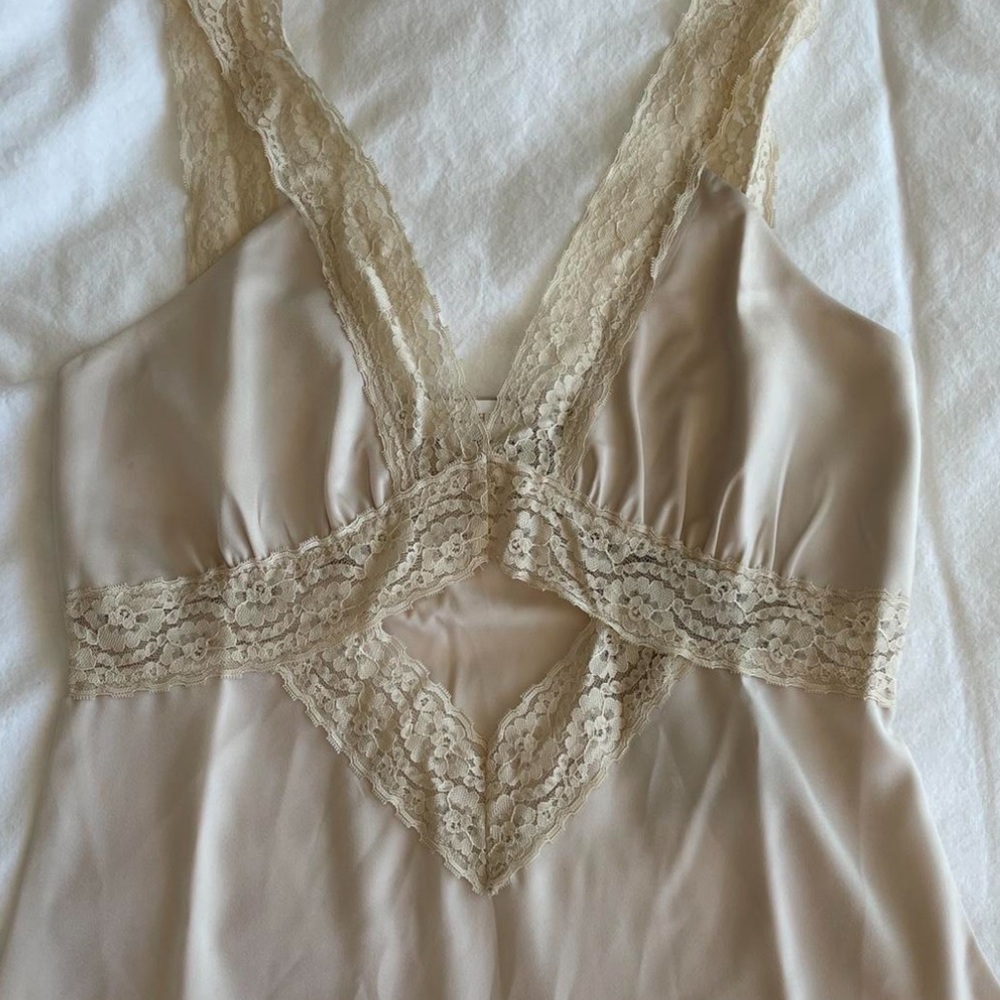 Meshki Cream Dress